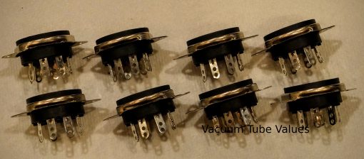 CELANEX 8 pin Octal Vacuum Tube Socket TOP MOUNT 8PINCLX 8 PCS