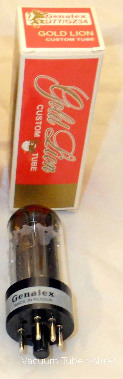 Genalex Gold Lion U77/5AR4/GZ34 Rectifier Tube