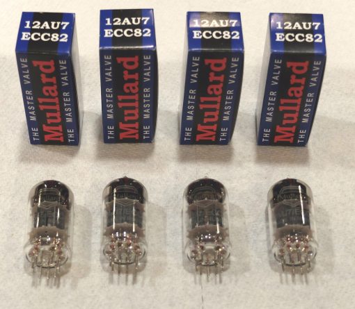 MULLARD QUAD (FOUR) 12AU7 ECC82  Preamp Tubes