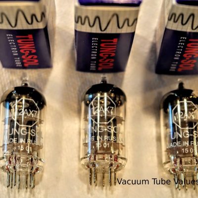 TUNG-SOL TRIO (THREE) 12AX7 ECC83 Preamp Tubes