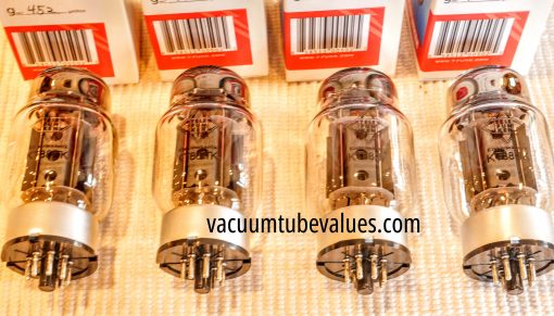 QUAD (FOUR) FACTORY MATCHED Telefunken Elektroakustik KT88 Black Diamond Tube - Image 2