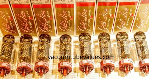 Genalex Gold Lion Platinum Matched OCTET EIGHT KT77 KT-77 EL34 6CA7 24hr Burn-i