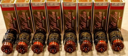 New Platinum Factory Matched Octet (8) Genalex Gold Lion KT88 6550 KT-88 Tubes - Image 2
