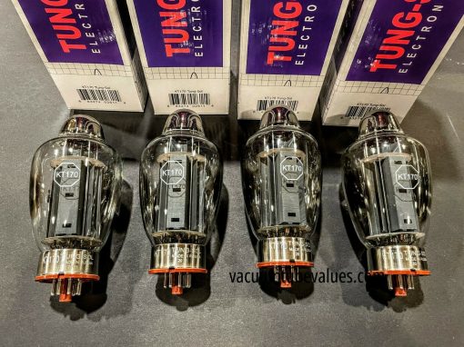 Tung-Sol Factory Platinum Matched QUAD (FOUR) KT170   Power Tubes - Image 2
