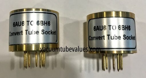 PAIR (TWO) 6BH6 to 6AU6 for Marantz 8 & 8B and others