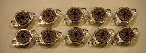 BELTON VT9-ST2 9 pin  for 12AX7, EL84 tube sockets,  TOP MOUNT 10 PCS