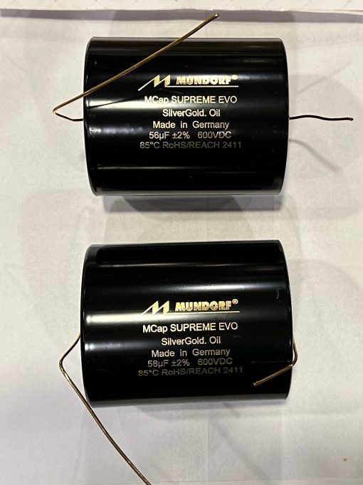 TWO Mundorf Supreme EVO Silver Gold Oil 56 56.0 uf mfd - Image 2